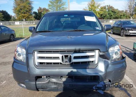 2006 Honda Pilot Ex-L from USA, damaged, VIN 5FNYF18526B021420
